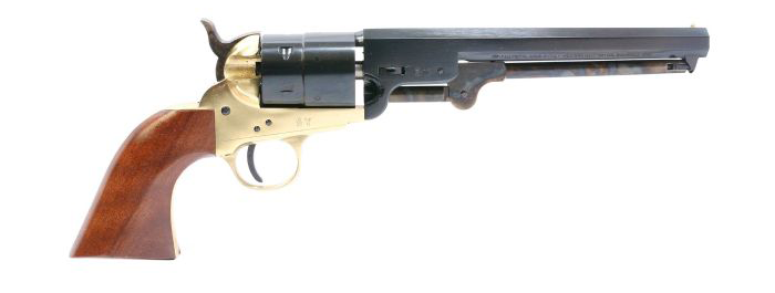 [6611] Pietta Colt 1851 Navy Brass Frame Blank Firer