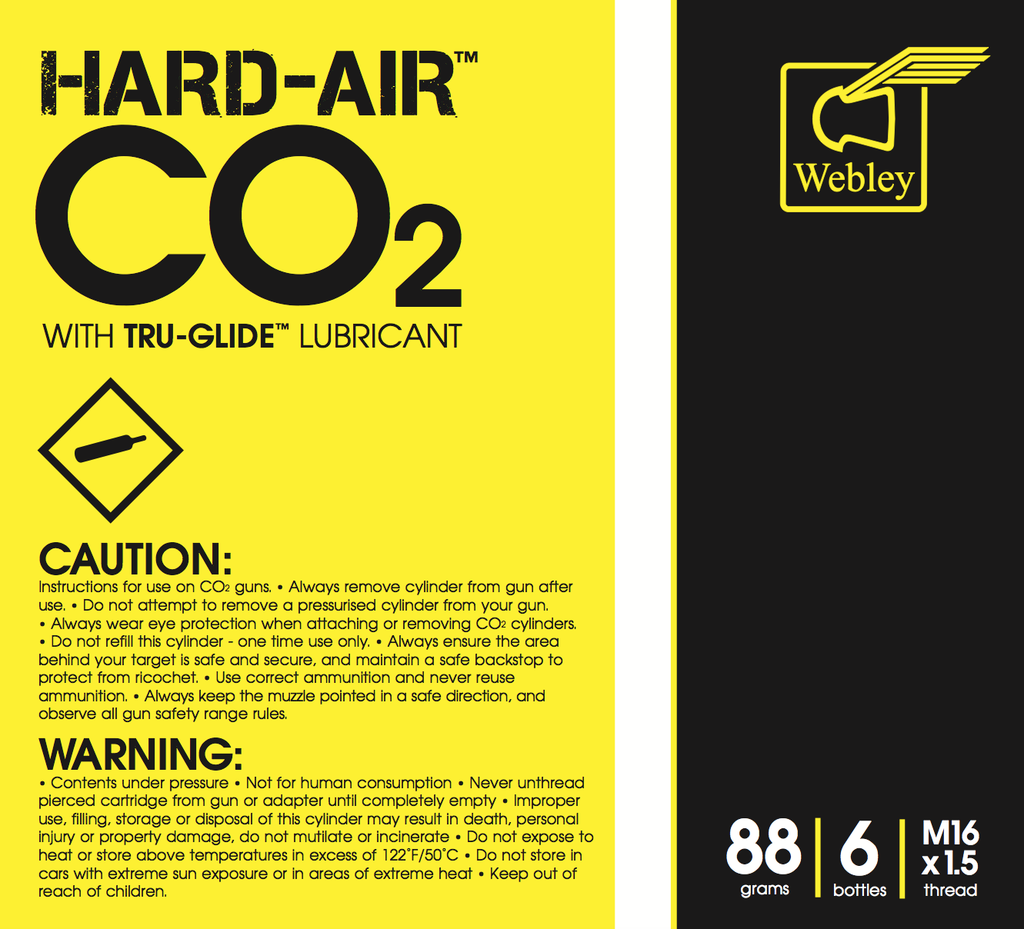 Webley Hard Air CO2 - 88g