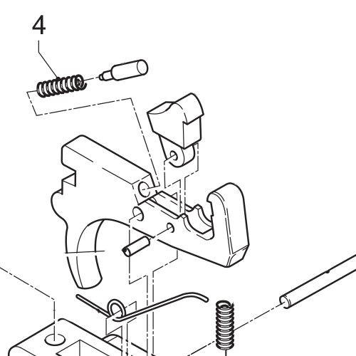 [BEN-G0128500] Benelli M2 Disconnector Spring - 277J