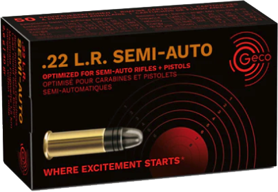[GEC-2318599] Geco .22LR 40gr Semi Auto
