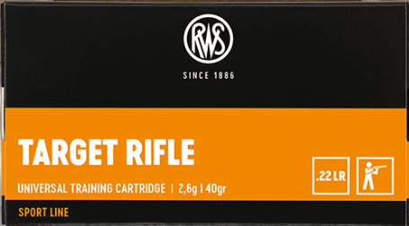 [RWS-2132478] RWS .22 LR 40gr LRN Target Rifle