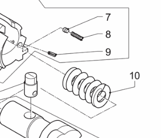 [BEN-G0032901] Benelli M2 Inertia Spring - 036A