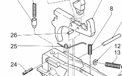 [BEN-G0032800] Benelli M2 Drop Lever Spring - 077B