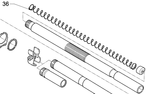 [BEN-G0701902] Benelli Magazine Spring - 064C
