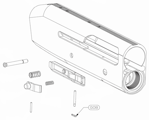 [STO-Y135GAZ07] Stoeger Carrier Latch Pin Clips (G08)