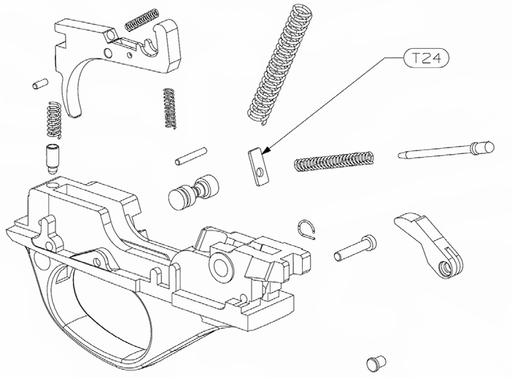 [STO-Y135TSZ02] Stoeger M3K/M3500/M3000 Carrier Spring Plate (T24)