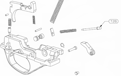 [STO-Y135TSP01] Stoeger M3K/M3500/M3000 Carrier Spring Plunger (T26)