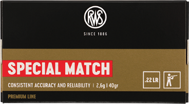 [RWS-2134233C] RWS .22LR 40gr Special Match Lead