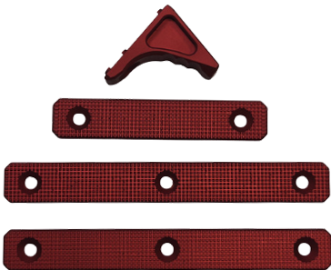 RPP M-LOK Aluminium Handstop Rail Scale kit