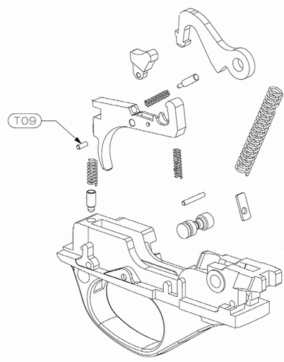 [STO-Y110TAP03] Stoeger M3000 Disconnector pin (T09)