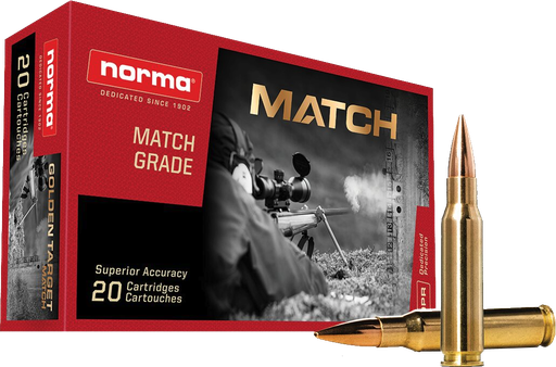 [NOR-10177432] Norma .308 WIN Golden Target 168gr
