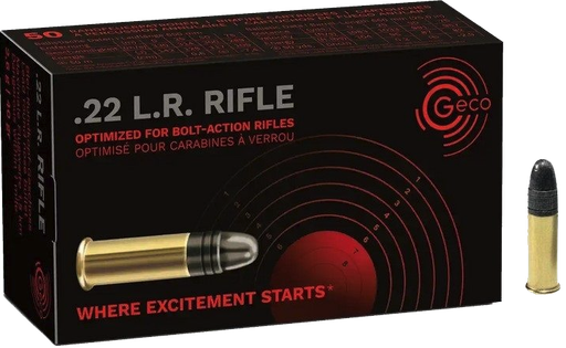 [GEC-2132540] Geco .22LR LRN 40gr Rifle