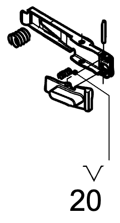 [BEN-F0333700] Benelli M2 20G Carrier Latch