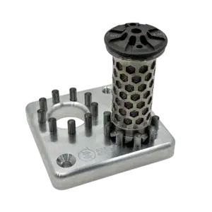 Silent Steel Turbine Holder