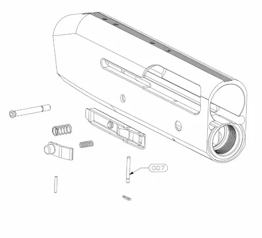 [STO-Y153GAP01] Stoeger M3K/M3500 Carrier Latch Pin (G07)