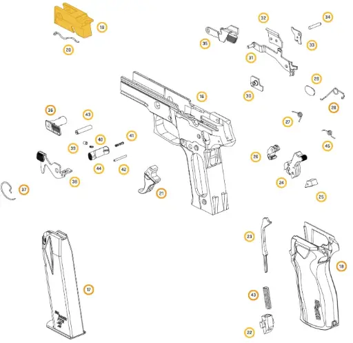 Sig Sauer P226 Locking Insert 