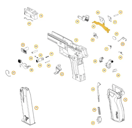 [TRIGGER-BAR] Sig Sauer P226 Trigger Bar DA/SA