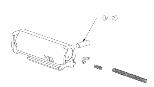 [STO-Y135MSP02] Stoeger M3K/M3500/M3000 Locking Head Pin 