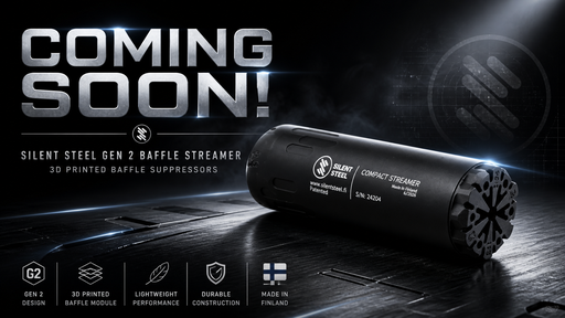 Silent Steel Compact Baffle Streamer QDL Gen 2
