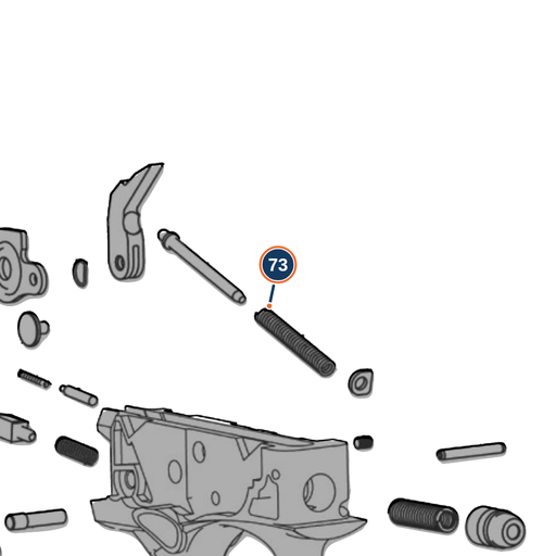 [BER-C95315] Beretta A300 / A400 / 1301 Carrier Lever Spring