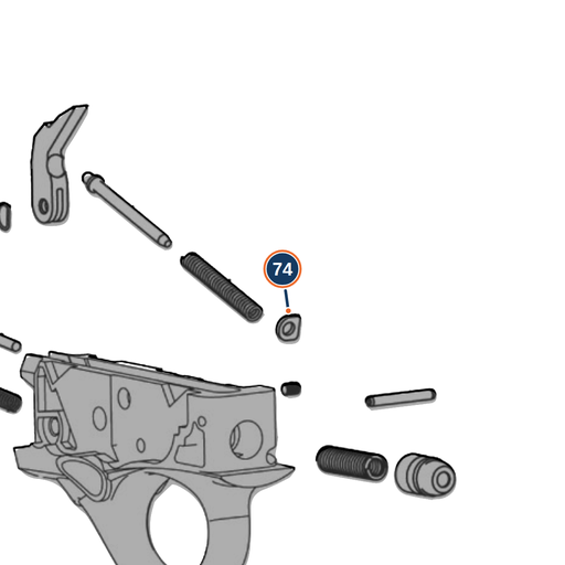 [BER-C5D774] Beretta A300 / A400 / 1301 Carrier Lever Spring Guide Plate