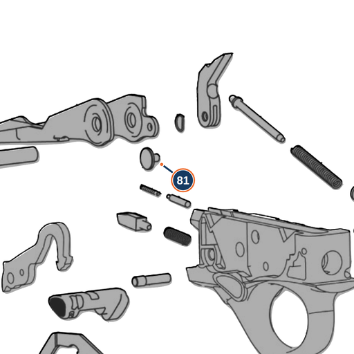 [BER-C92286] Beretta A300 / A400 / 1301 Carrier Lever Pin