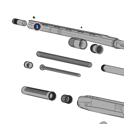 [BER-C62073] Beretta 686 / 687 / Ultraleggero / A400 / 1301 OptimaChoke HP Flush 1/4 Choke 12G