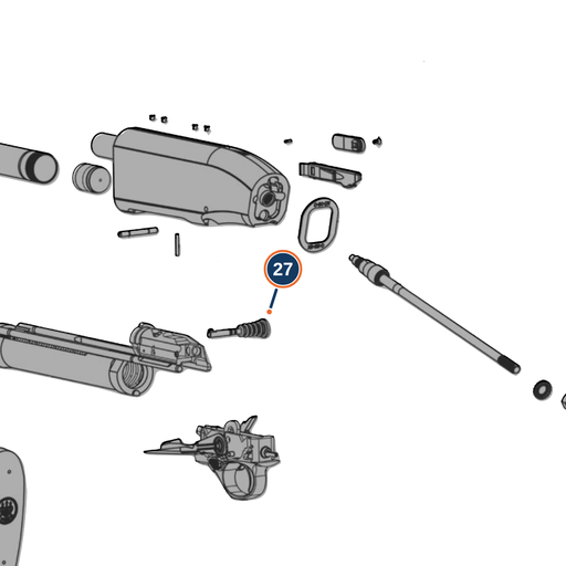 [BER-C7A817] Beretta A400 / 1301 Competition Bolt Handle