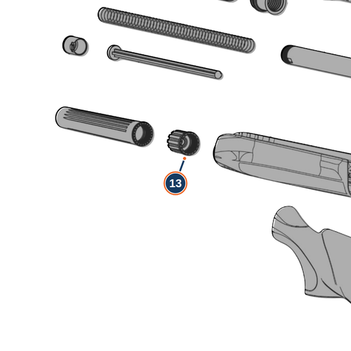 [BER-C8A157] Beretta A400 / 1301 Forend Nut