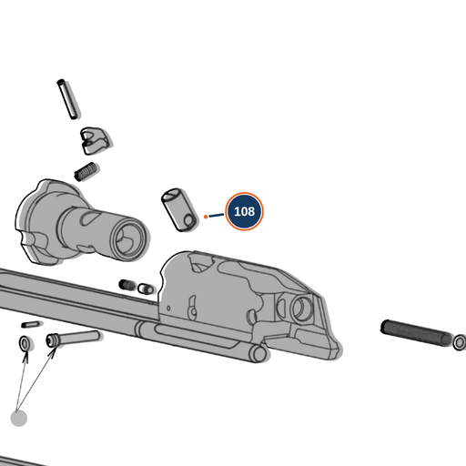 [BER-C92278] Beretta A400 / 1301 Breech Bolt Pin