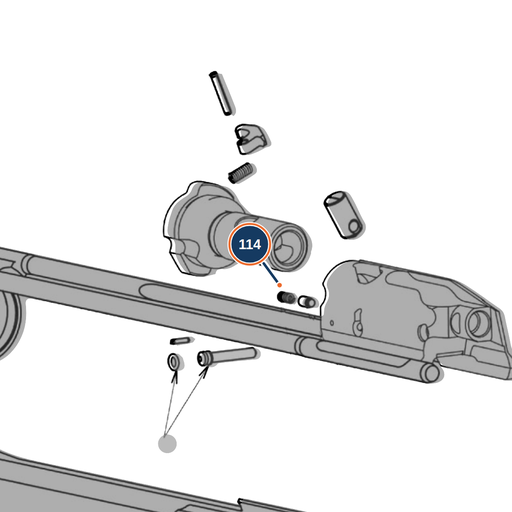 [BER-C95324] Beretta A400 / 1301 Cocking Handle Plunger Spring