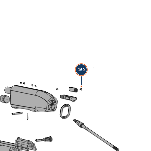 [BER-C95467] Beretta 1301 Oversized Bolt Release Button Screw