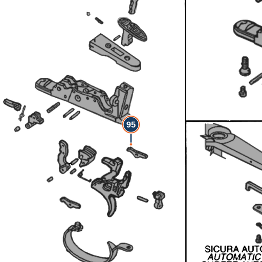 [BER-C53023] Beretta 686 / 687 / 694 / Ultraleggero Sear Arm