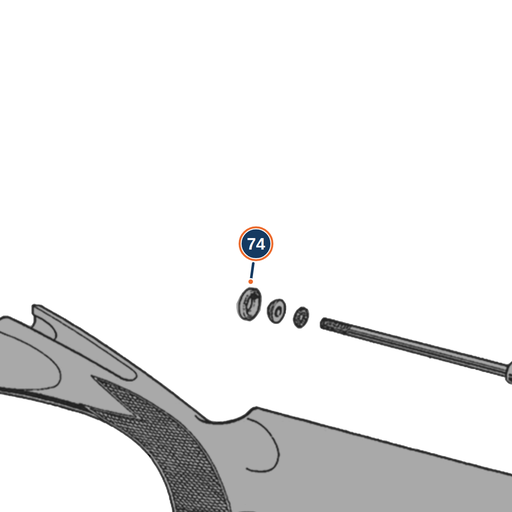 [BER-C56146] Beretta 686 / 687 / DT11 Stock Bolt Washer