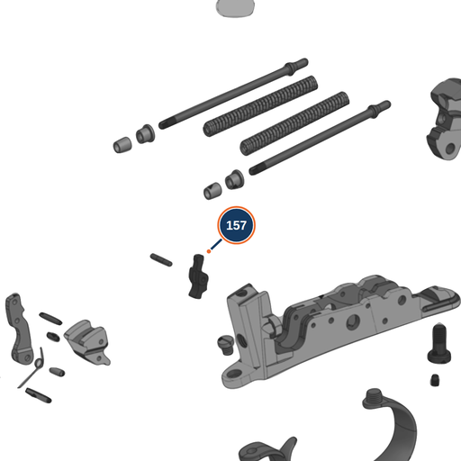 [BER-C5E378] Beretta 686 / 690 / 694 / SV10 / Ultraleggero Safety Lever