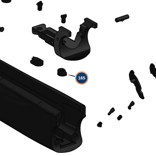 [BER-C5H584] Beretta 694 / Ultraleggero Forend Bush Short