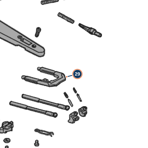 [BER-C60128] Beretta 680 / 686 Locking Bolt 2nd Oversize 20G