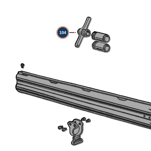 [BER-C71500] Beretta 686 / 687 / 694 / DT11 / Ultraleggero Choke Key 12G