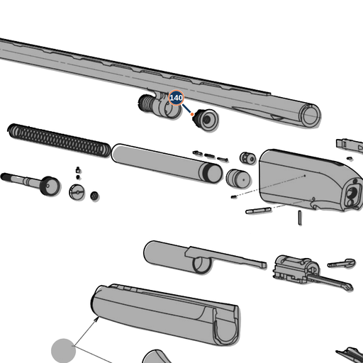 [BER-C8A411] Beretta A300 Piston Complete