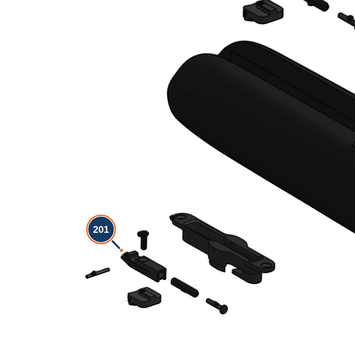 [BER-C8D908] Beretta 694 Forend Catch Complete