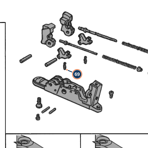 [BER-C90183] Beretta 680 / 686 / 687 / 690 / 692 / 694 / Ultraleggero Sear Spring