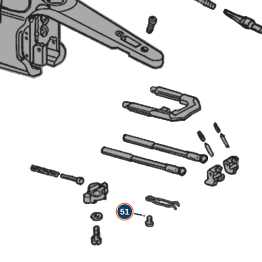 [BER-C95012] Beretta 686 / 687 / 694 / Ultraleggero Safety Spring Screw