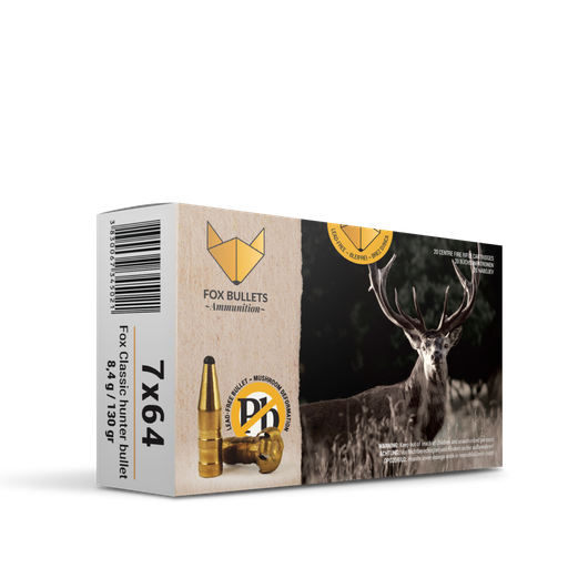 [FOX-UK-7X64-130] Fox Classic Hunter 7x64 130gr