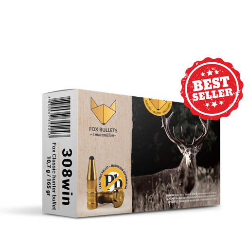 [FOX-UK-308WIN-165] Fox Classic Hunter .308 Win 165gr