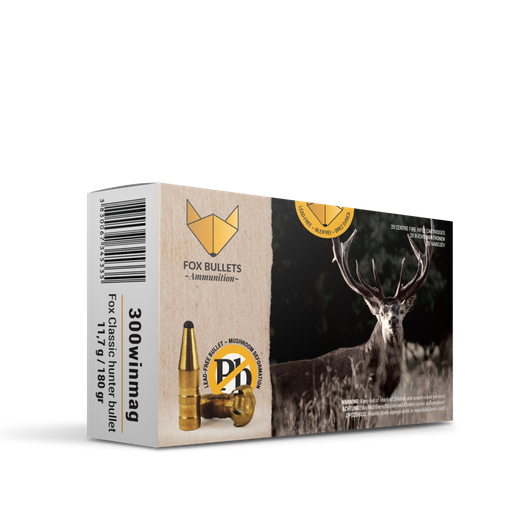 [FOX-UK-300WINMAG-180] Fox Classic Hunter .300 Win Mag 180gr