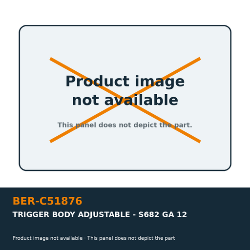 [BER-C51876] Beretta 687 Adjustable Trigger Frame