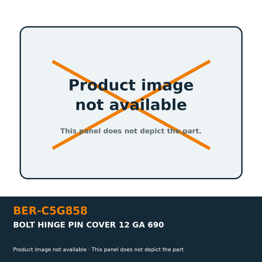 [BER-C5G858] Beretta 690 Hinge Disc Cover 12G/20G