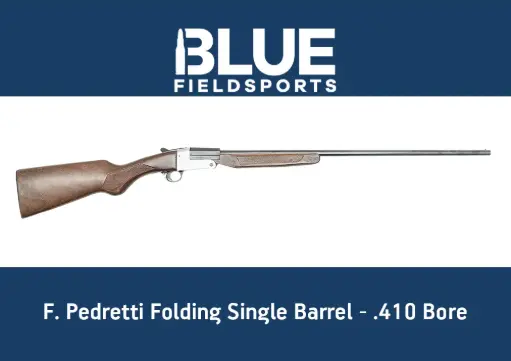 [0215241] F. Pedretti Folding Single Barrel - .410 Bore (Spares or Repairs)