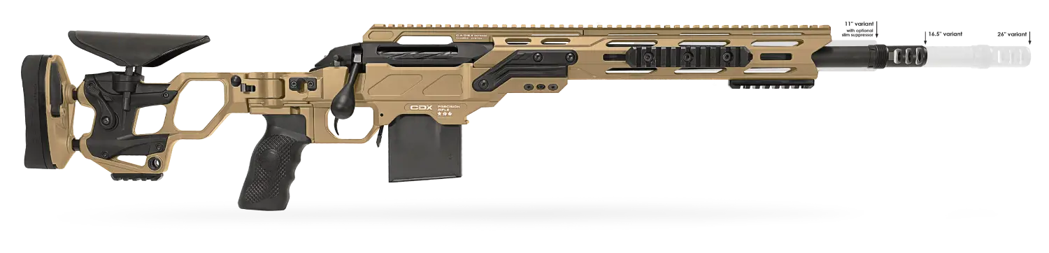 Cadex Defence CDX-SS COVERT precision rifle